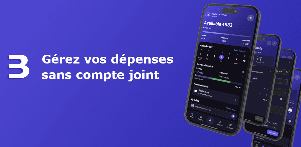 Boney, capture de l'application